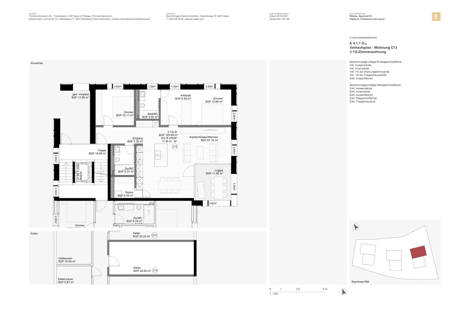 Exklusiv Wohnen mit Bergsicht Neubauprojekt Rässes Hirschbergstrasse 29 a, b, c