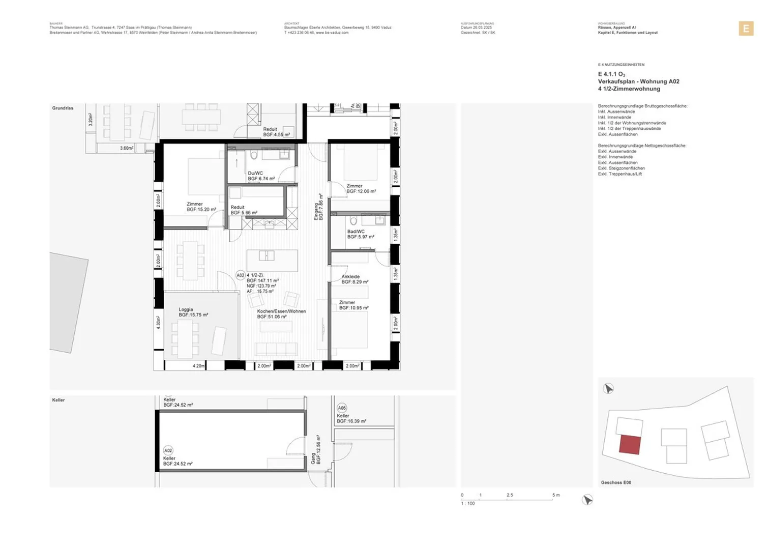 Exklusiv Wohnen mit Bergsicht Neubauprojekt Rässes Hirschbergstrasse 29 a, b, c