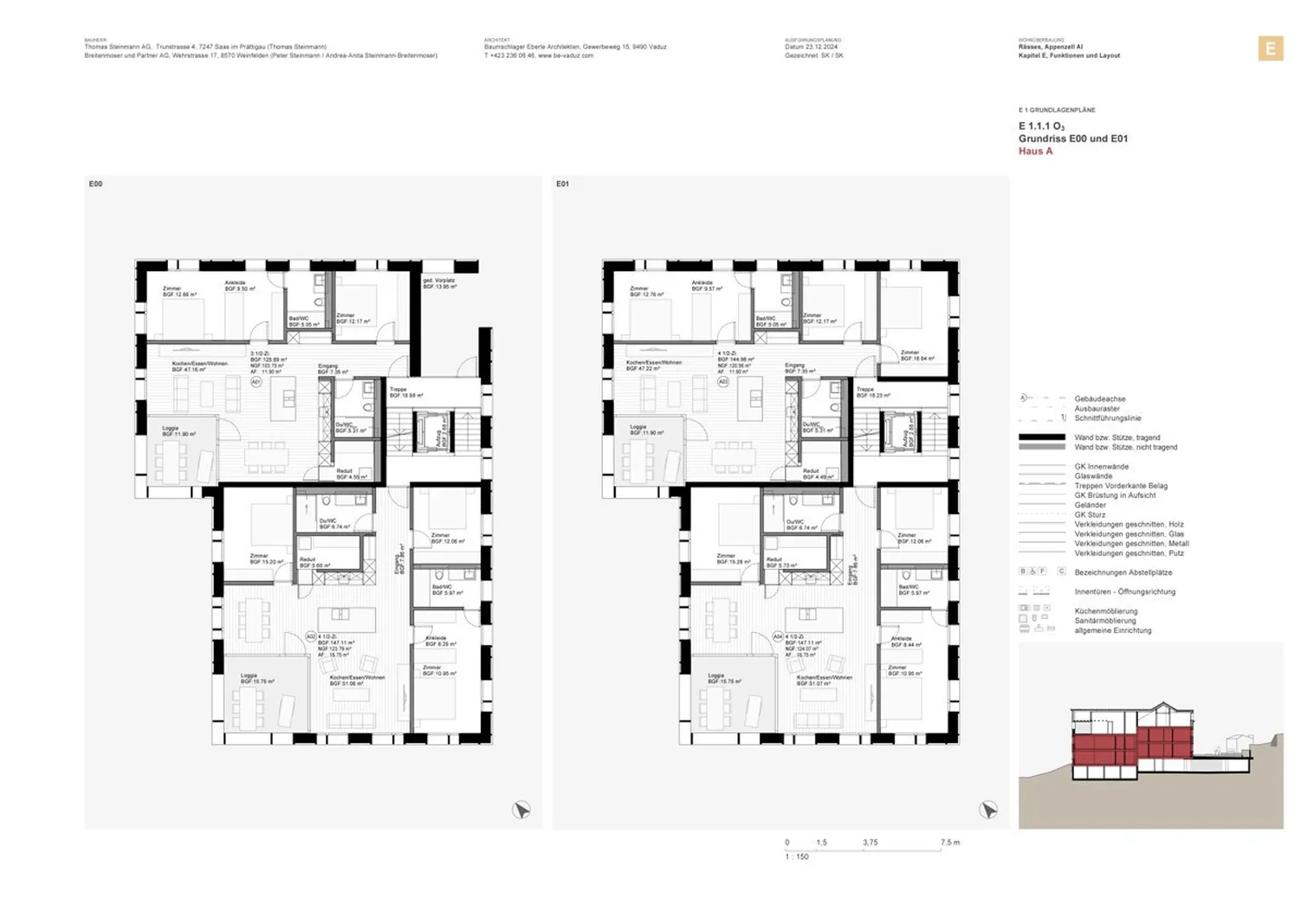 Grundriss Wohnung A01Haus A