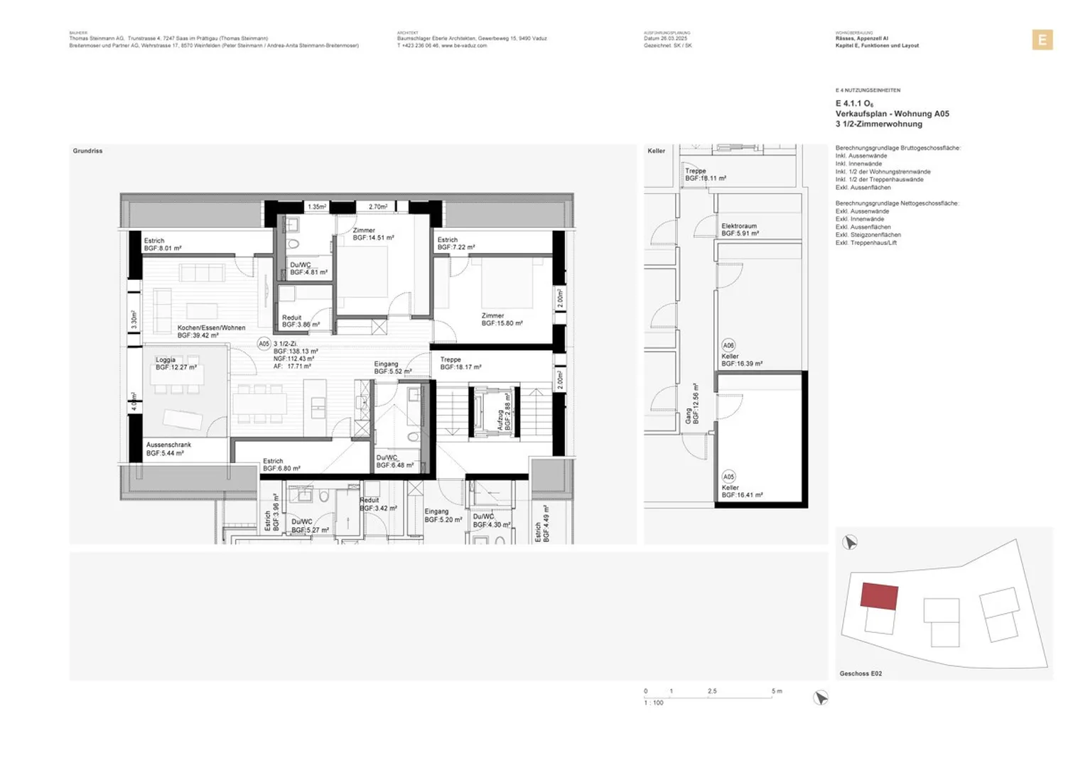 Exklusiv Wohnen mit Bergsicht Neubauprojekt Rässes Hirschbergstrasse 29 a, b, c