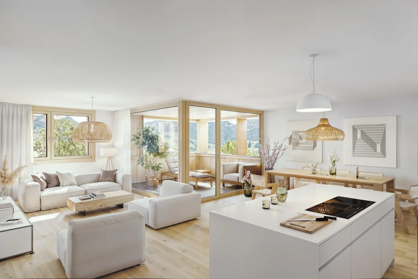 Visualisierung Wohnung A01