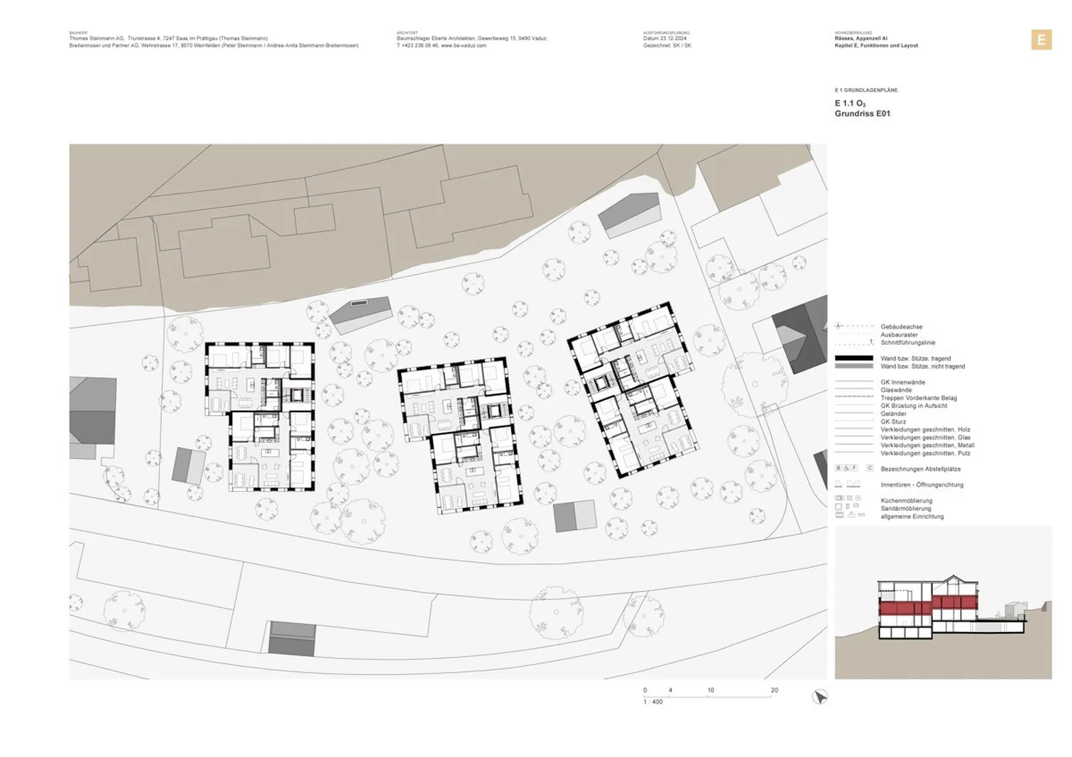 Exklusiv Wohnen mit Bergsicht Neubauprojekt Rässes Hirschbergstrasse 29 a, b, c