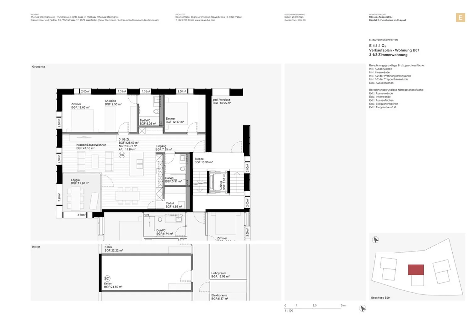 Exklusiv Wohnen mit Bergsicht Neubauprojekt Rässes Hirschbergstrasse 29 a, b, c
