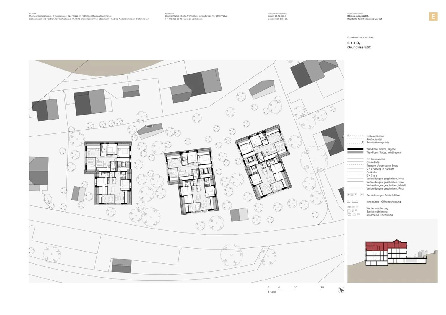 Exklusiv Wohnen mit Bergsicht Neubauprojekt Rässes Hirschbergstrasse 29 a, b, c