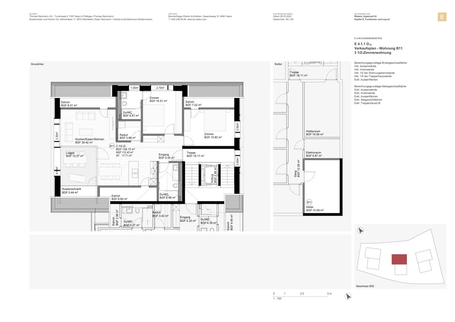 Exklusiv Wohnen mit Bergsicht Neubauprojekt Rässes Hirschbergstrasse 29 a, b, c