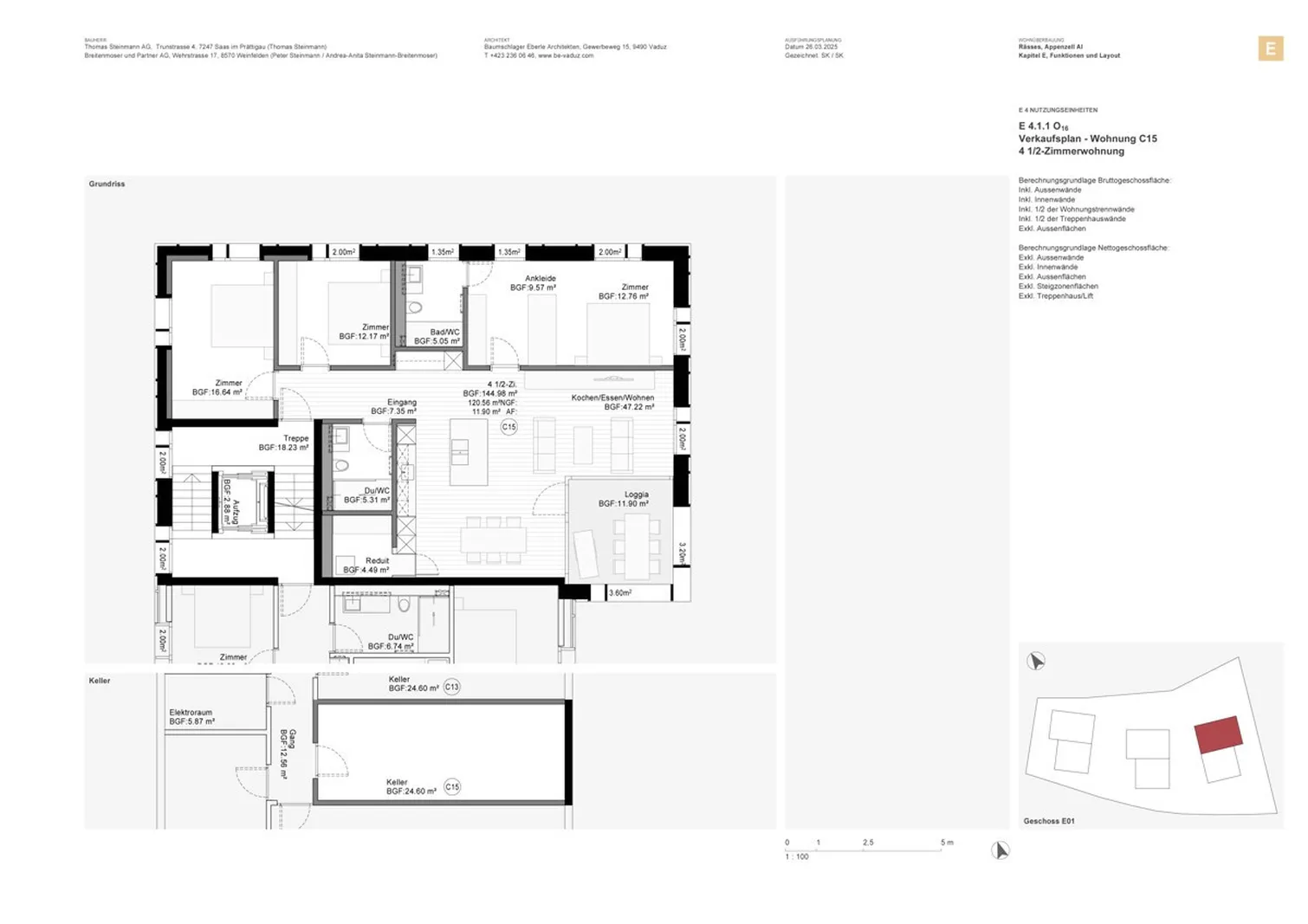 Exklusiv Wohnen mit Bergsicht Neubauprojekt Rässes Hirschbergstrasse 29 a, b, c