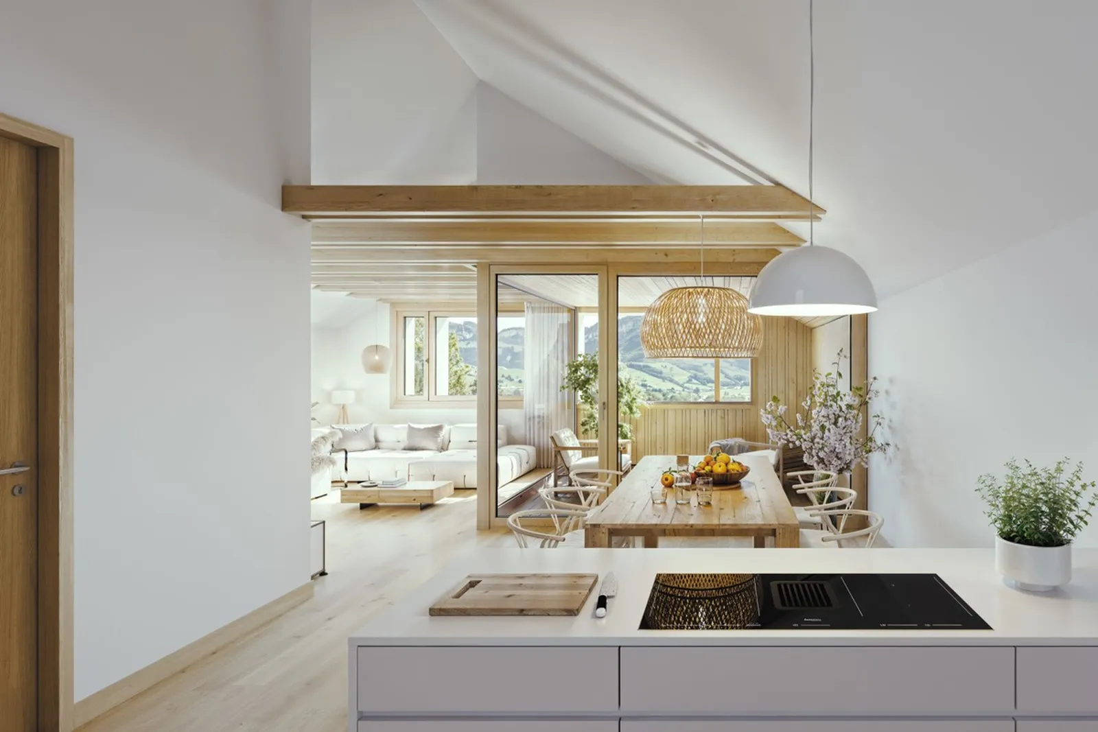 Exklusiv Wohnen mit Bergsicht Neubauprojekt Rässes Hirschbergstrasse 29 a, b, c