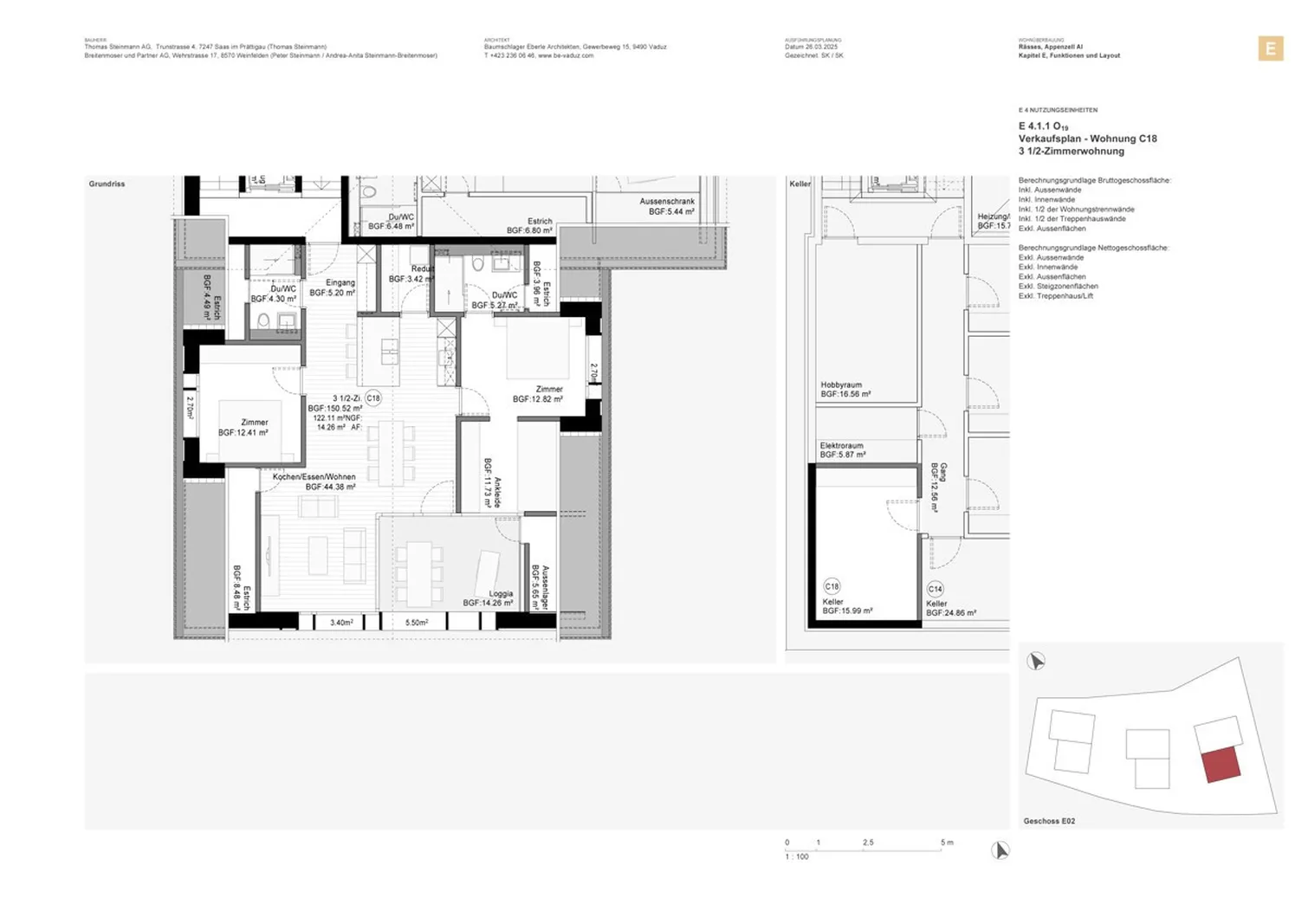 Exklusiv Wohnen mit Bergsicht Neubauprojekt Rässes Hirschbergstrasse 29 a, b, c