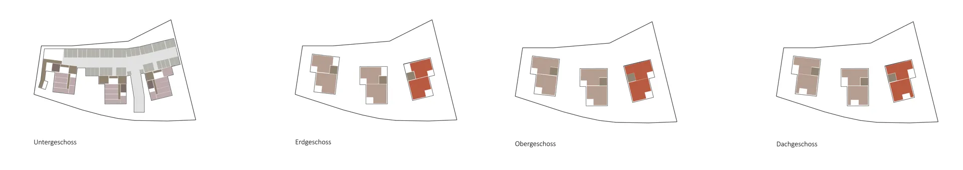 Geschosspläne Haus C